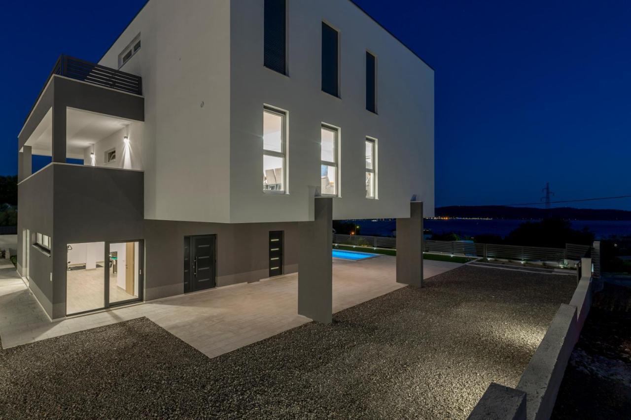 Luxury Villa La Nonna Ana - Heated Pool, Sea View, Near Split Kastela Luaran gambar
