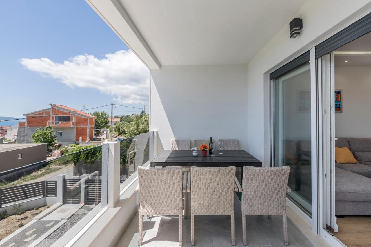 Luxury Villa La Nonna Ana - Heated Pool, Sea View, Near Split Kastela Luaran gambar