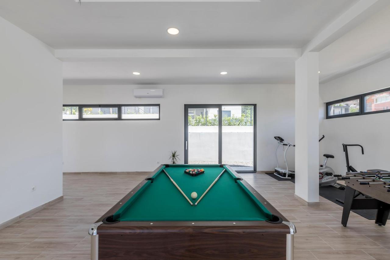 Luxury Villa La Nonna Ana - Heated Pool, Sea View, Near Split Kastela Luaran gambar