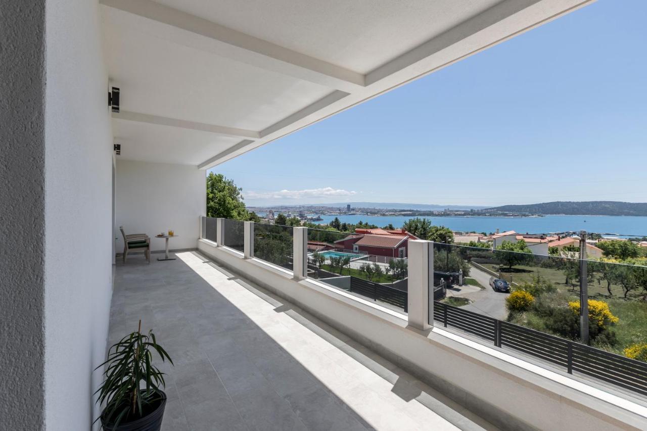 Luxury Villa La Nonna Ana - Heated Pool, Sea View, Near Split Kastela Luaran gambar