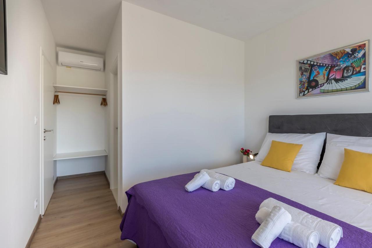 Luxury Villa La Nonna Ana - Heated Pool, Sea View, Near Split Kastela Luaran gambar
