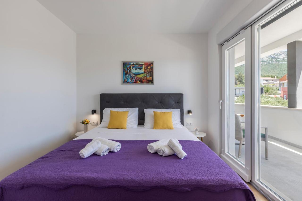 Luxury Villa La Nonna Ana - Heated Pool, Sea View, Near Split Kastela Luaran gambar