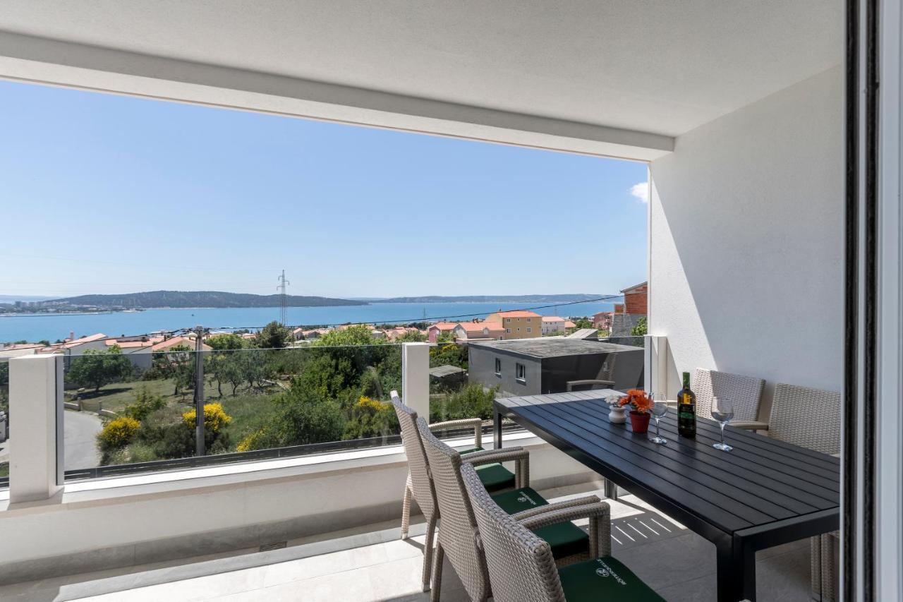 Luxury Villa La Nonna Ana - Heated Pool, Sea View, Near Split Kastela Luaran gambar