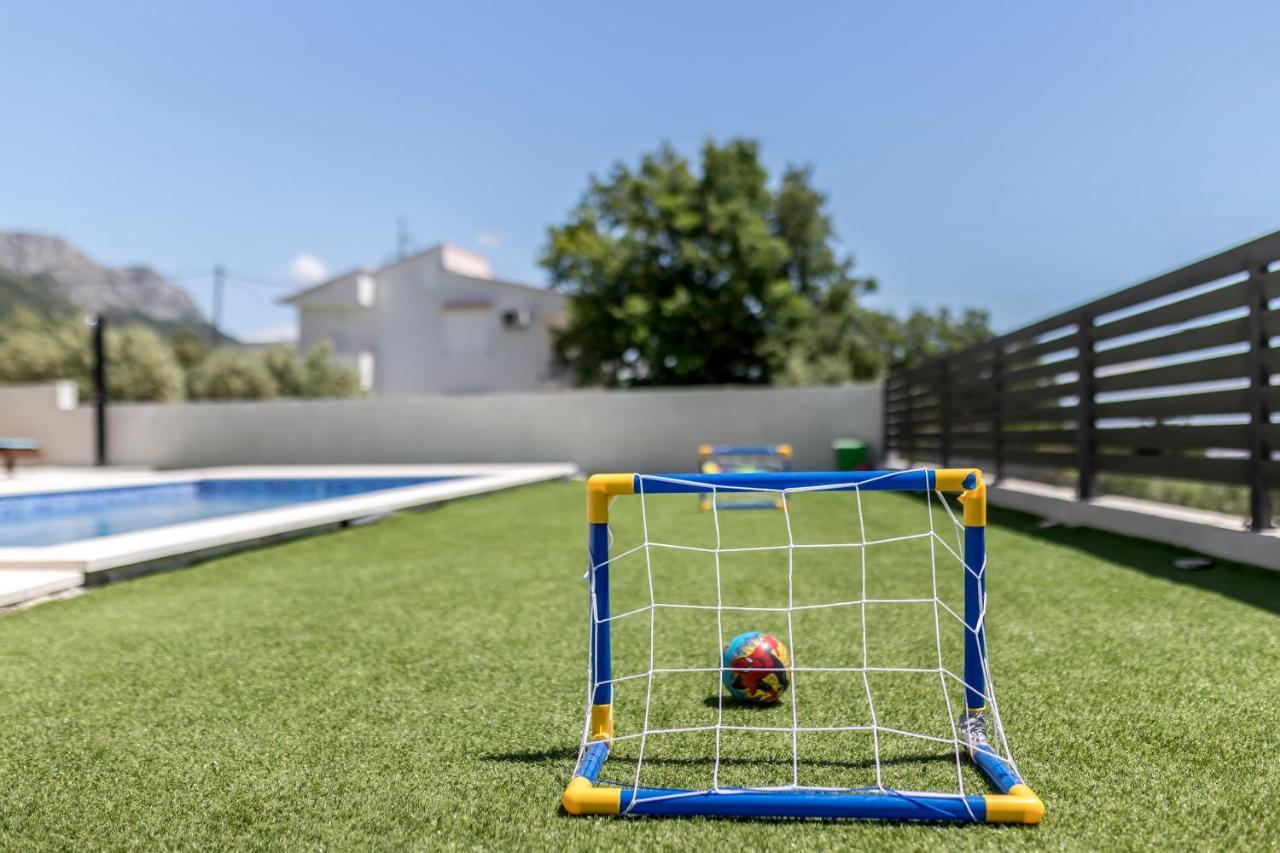 Luxury Villa La Nonna Ana - Heated Pool, Sea View, Near Split Kastela Luaran gambar