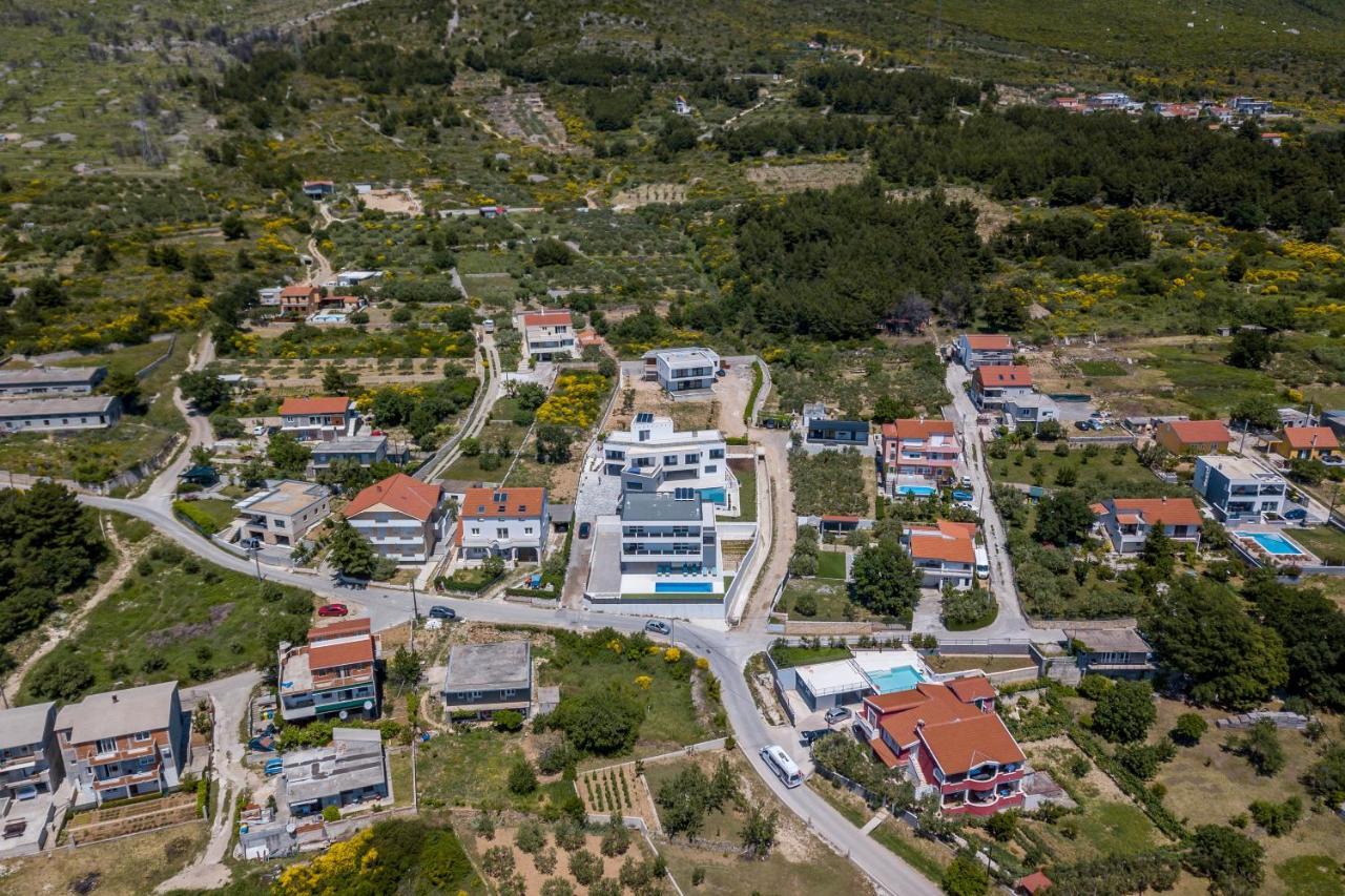 Luxury Villa La Nonna Ana - Heated Pool, Sea View, Near Split Kastela Luaran gambar
